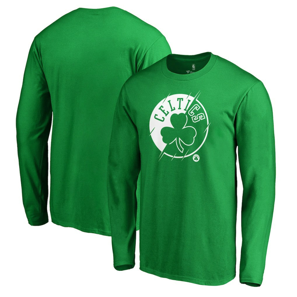Boston Celtics X-Ray Long Sleeve T-Shirt Kelly Green