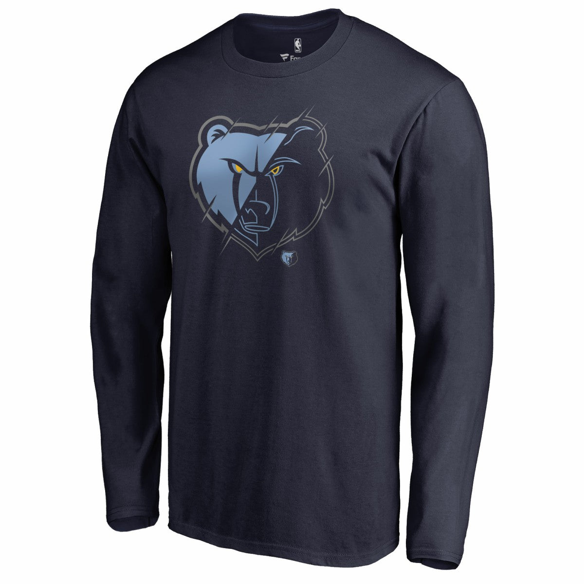 Memphis Grizzlies X-Ray Long Sleeve T-Shirt Navy