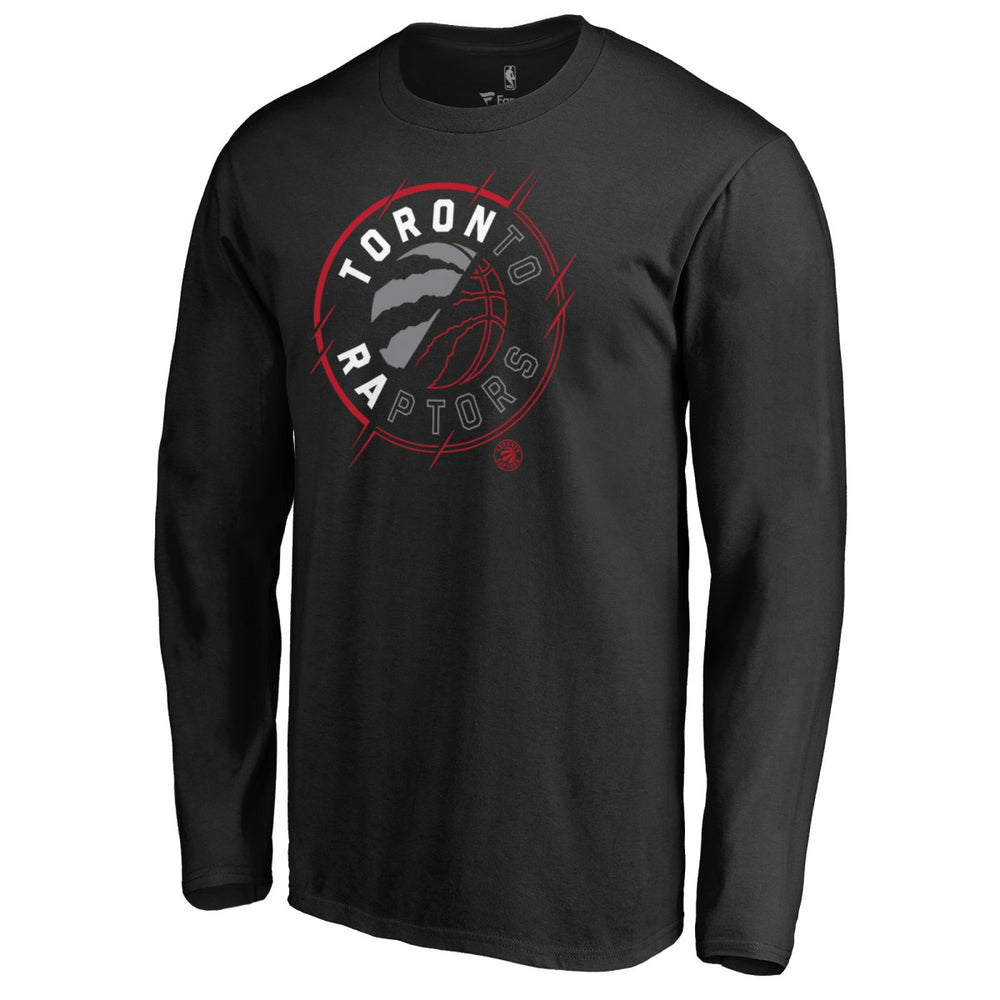 Toronto Raptors X-Ray Long Sleeve T-Shirt Black