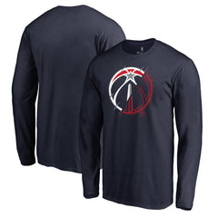 Washington Wizards X-Ray Long Sleeve T-Shirt Navy