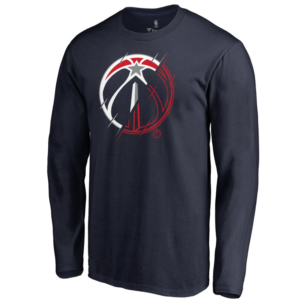 Washington Wizards X-Ray Long Sleeve T-Shirt Navy