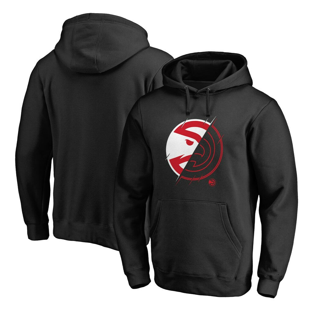 Atlanta Hawks X-Ray Pullover Hoodie Black