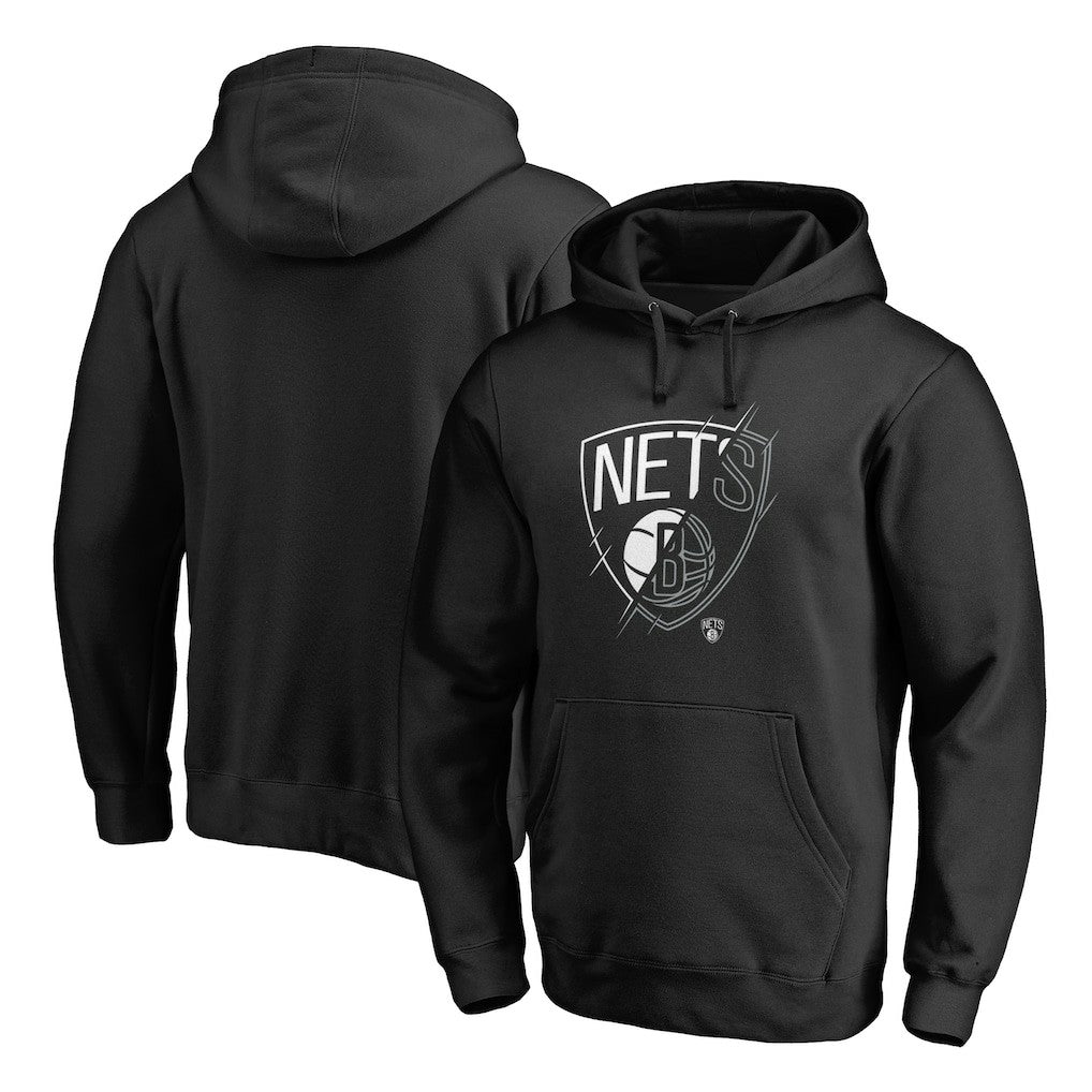 Brooklyn Nets X-Ray Pullover Hoodie Black