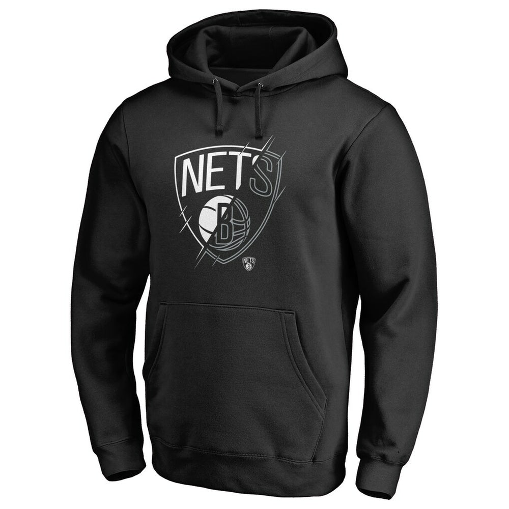 Brooklyn Nets X-Ray Pullover Hoodie Black