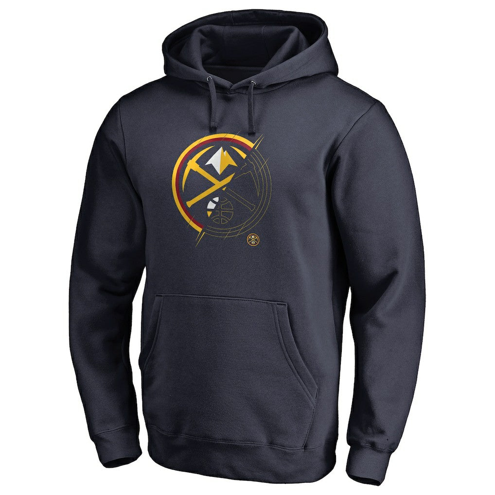 Denver Nuggets X-Ray Pullover Hoodie Navy