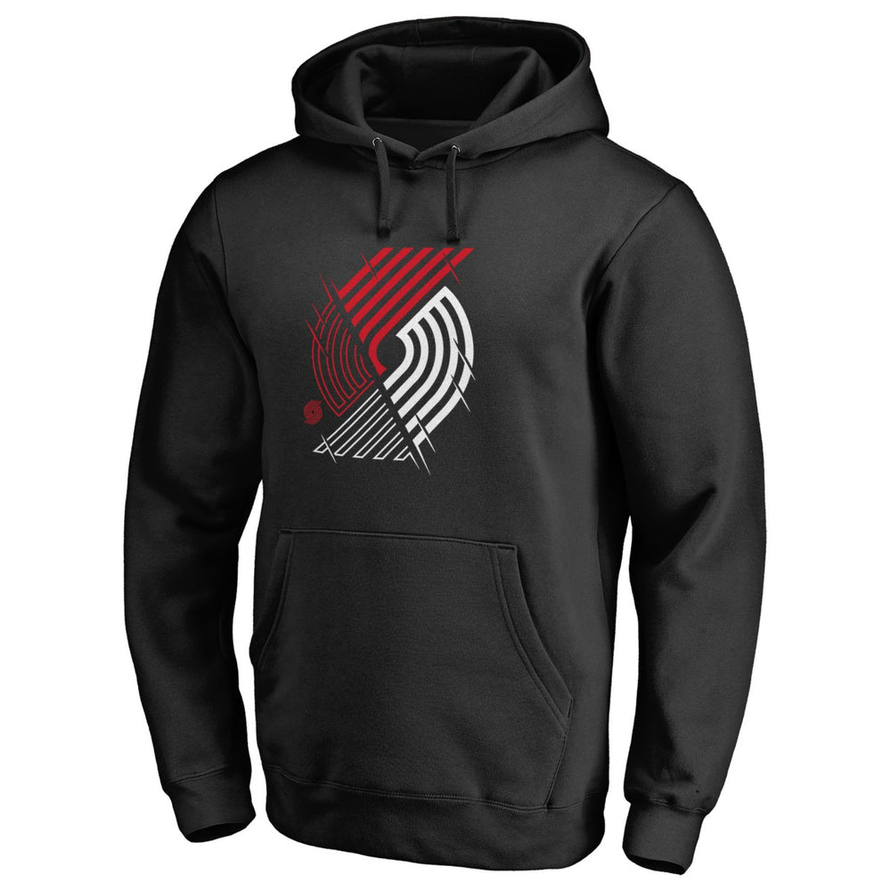 Portland Trail Blazers X-Ray Pullover Hoodie Black