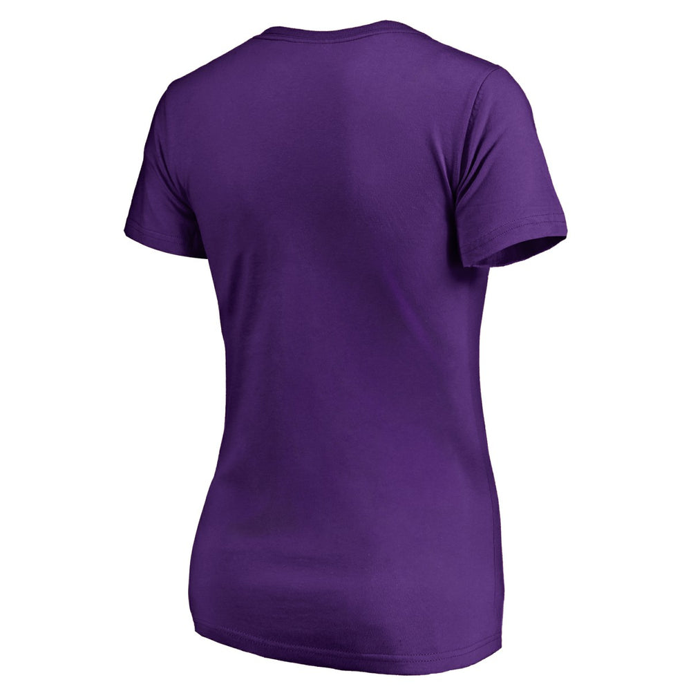 Sacramento Kings Women's Script Assist T-Shirt Purple