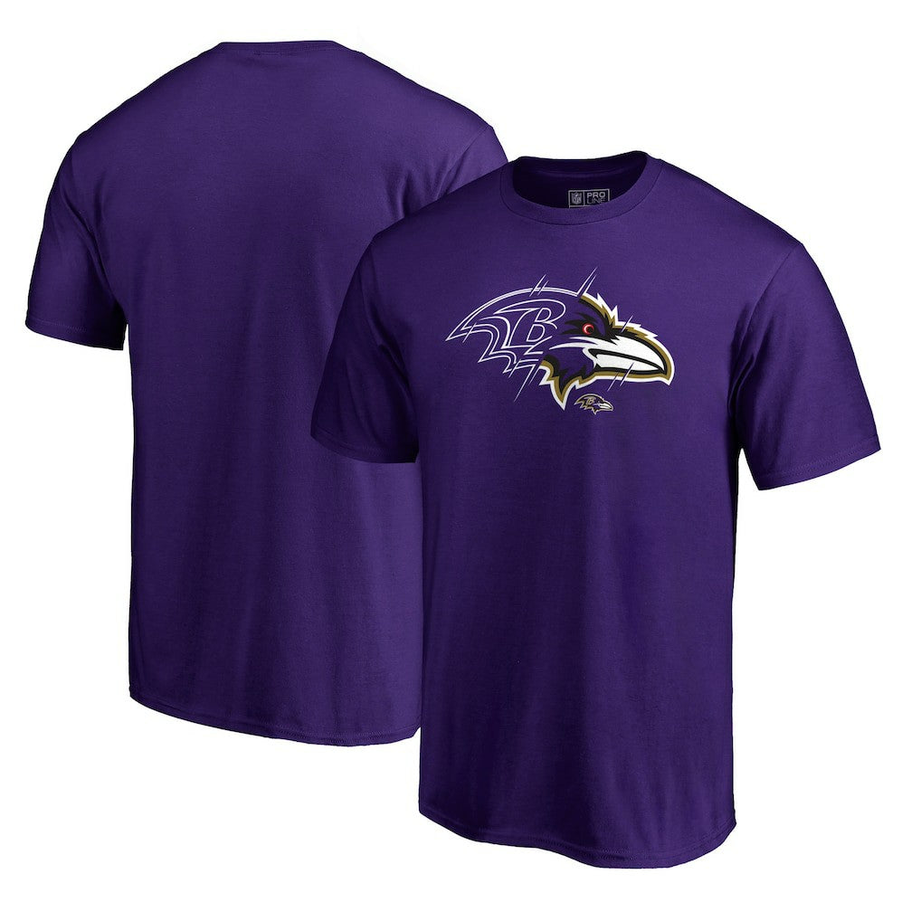 Baltimore Ravens X-Ray T-Shirt - Purple - NFL