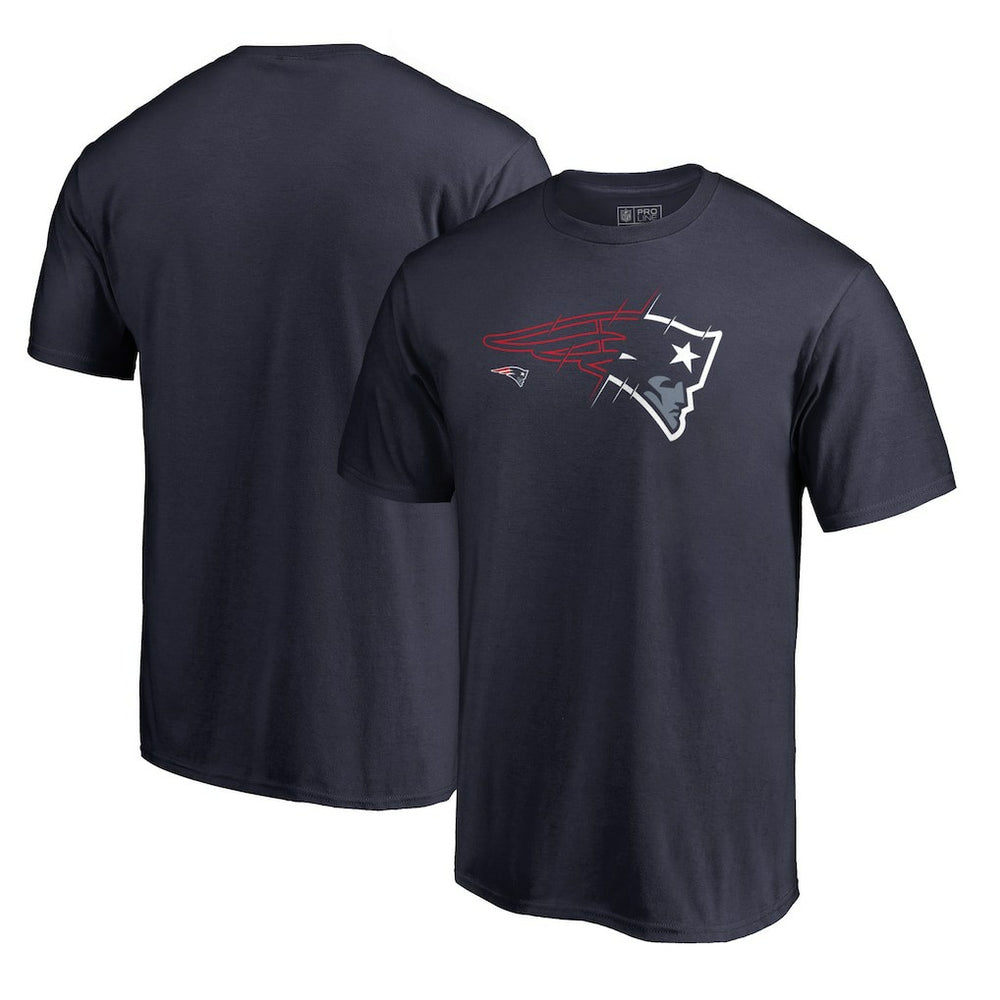 New England Patriots X-Ray T-Shirt - Navy - NFL