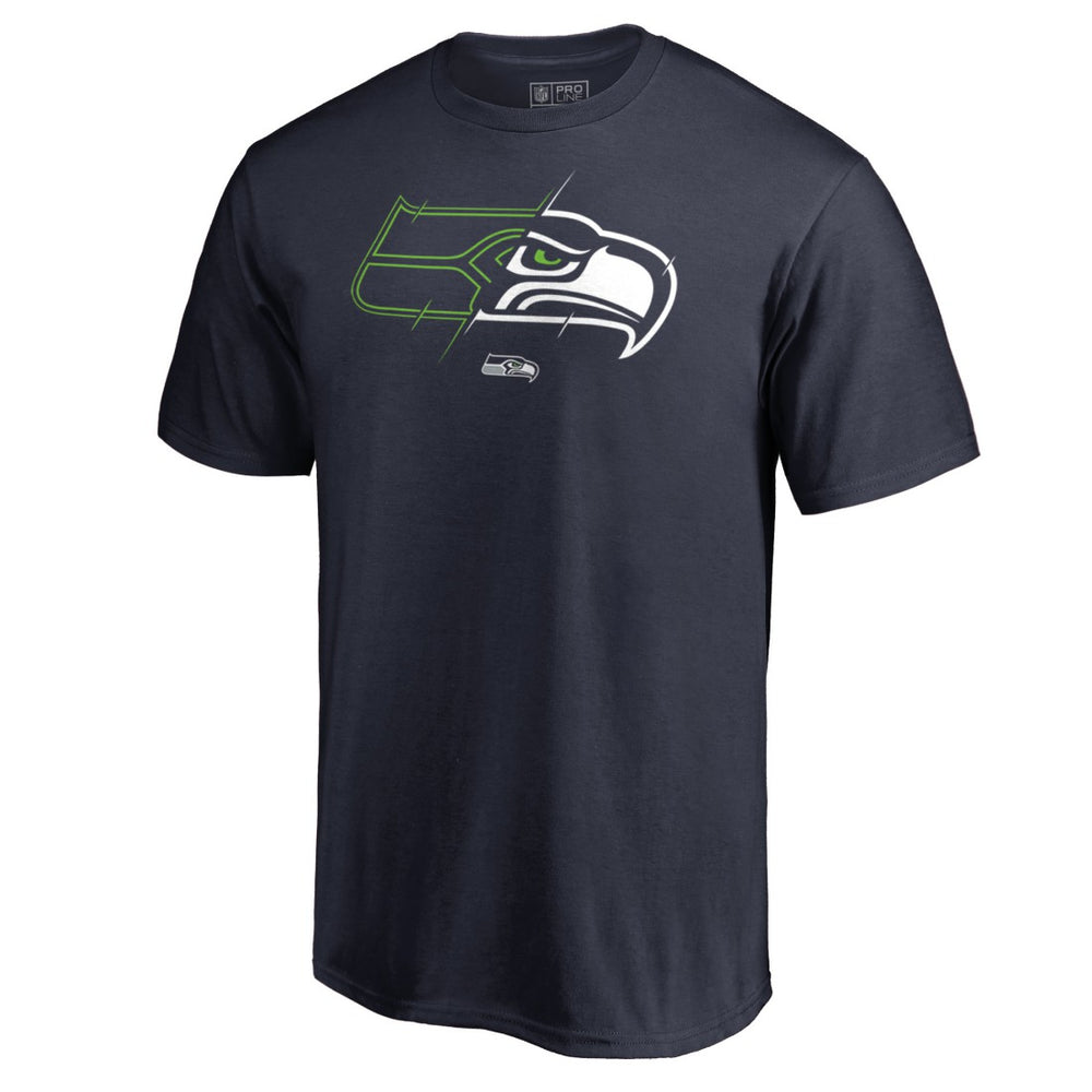 Seattle Seahawks X-Ray T-Shirt - Navy - NFL
