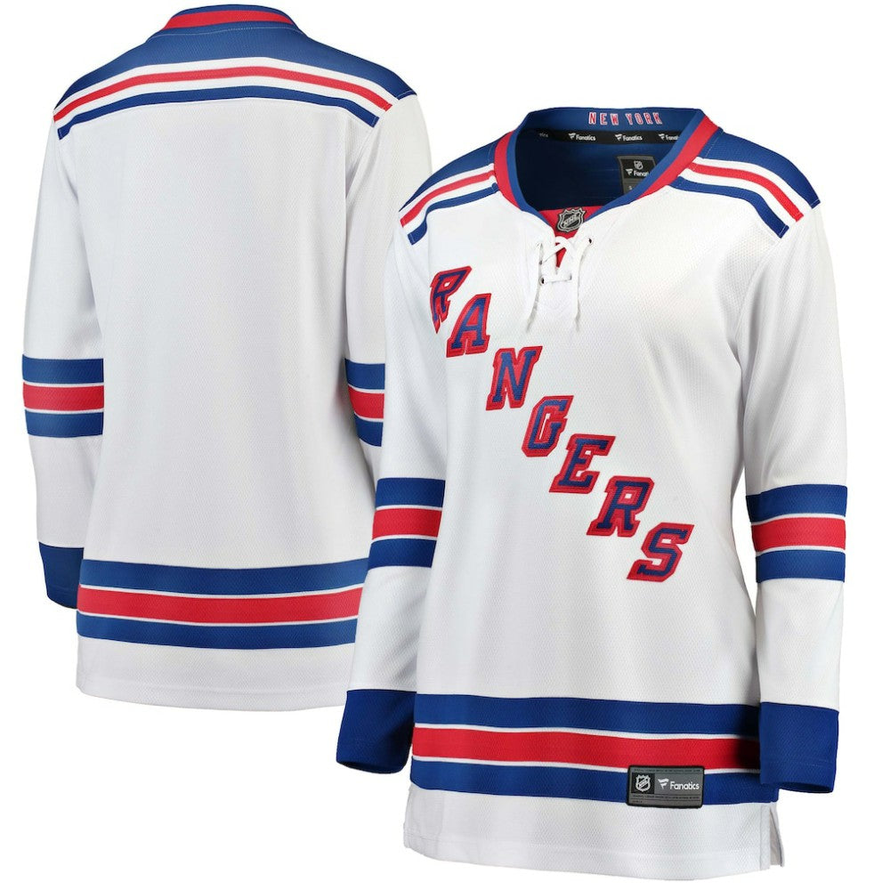 New York Rangers Fanatics Women's Away Breakaway Jersey - White | Fanatics online