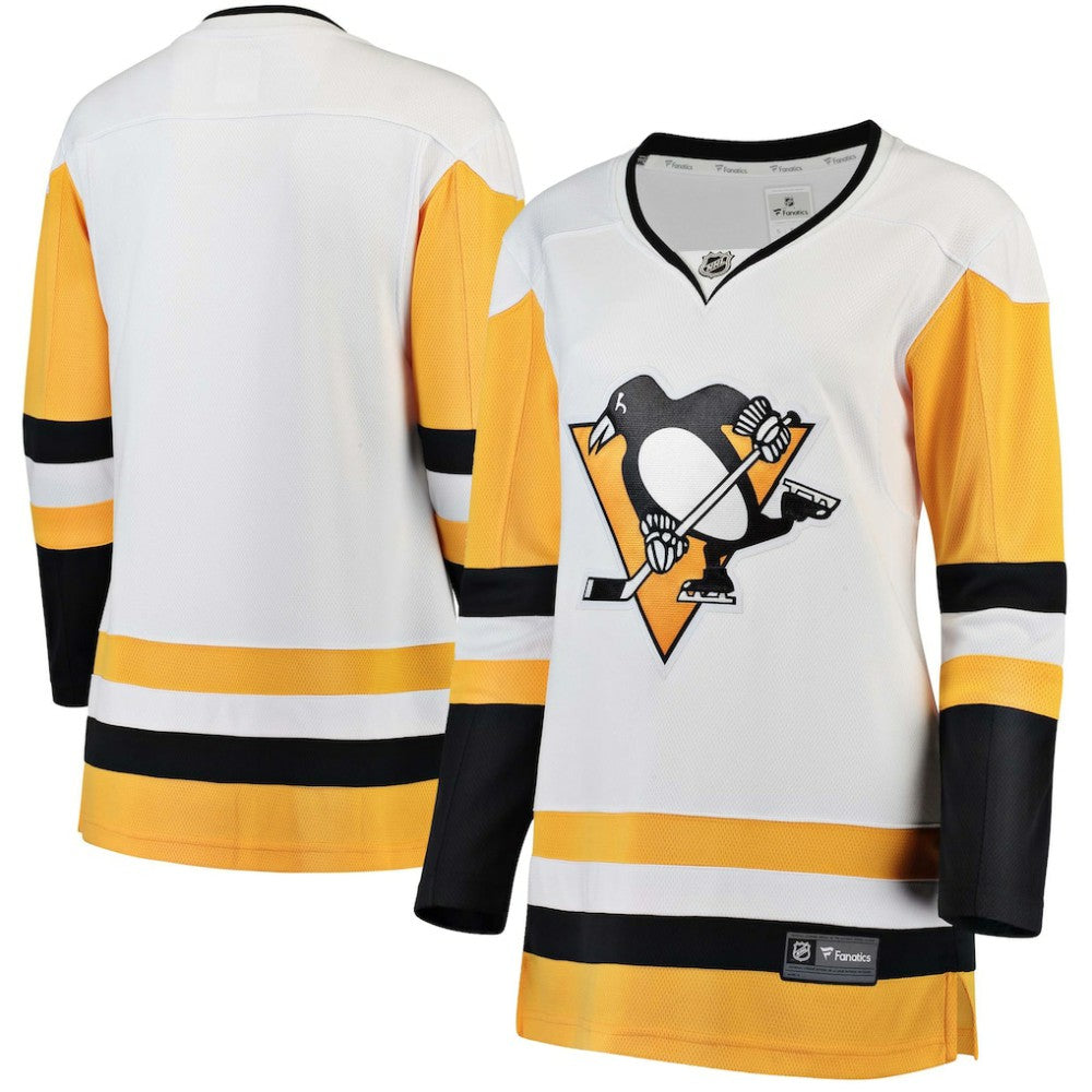 Pittsburgh Penguins Fanatics Women's Away Breakaway Jersey - White | Fanatics Lifestyle