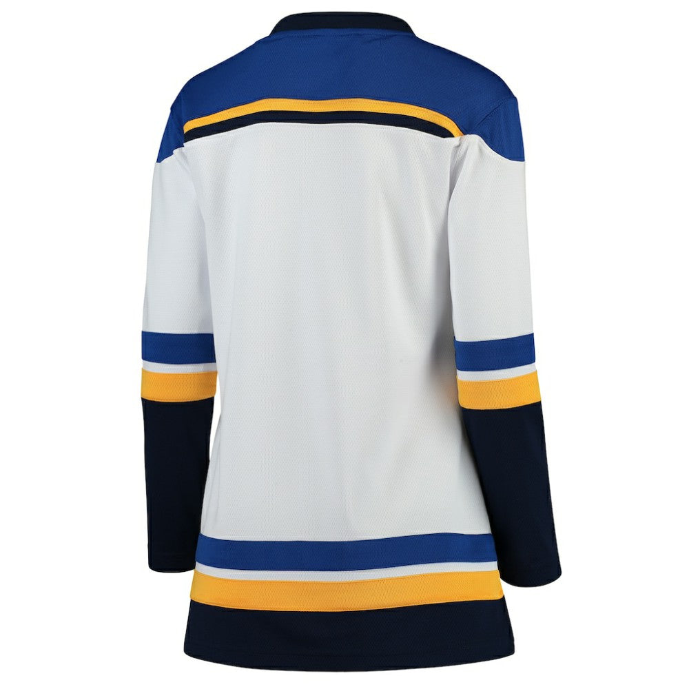 St. Louis Blues Fanatics Women's Away Breakaway Jersey - White | Fanatics on sale