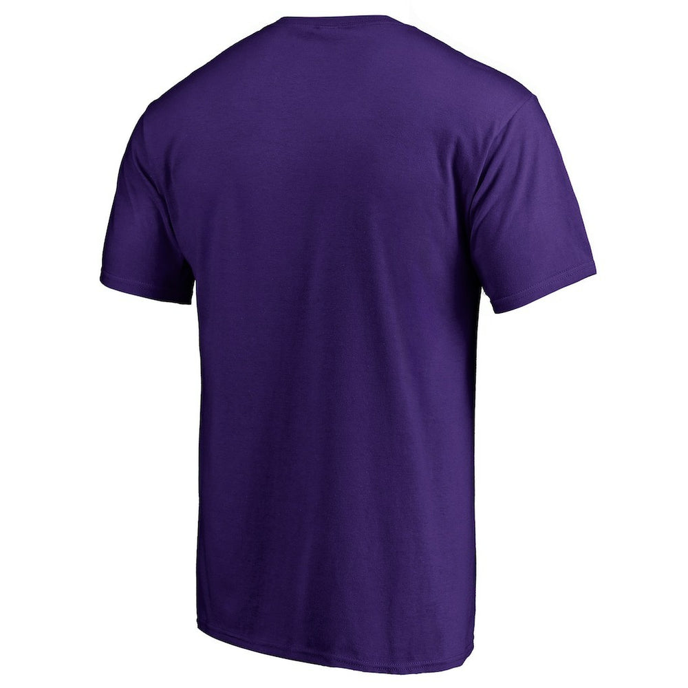 Baltimore Ravens Iconic Collection Fade Out T-Shirt - Purple - NFL