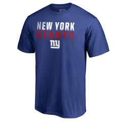 New York Giants Iconic Collection Fade Out T-Shirt - Royal - NFL