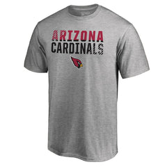 Arizona Cardinals Iconic Collection Fade Out T-Shirt - Ash - NFL