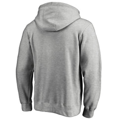 Denver Broncos Iconic Collection Fade Out Pullover Hoodie - Ash - NFL