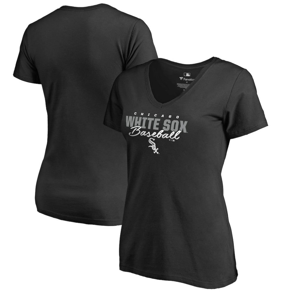 Chicago White Sox Women's Script Assist V-Neck T-Shirt Near Me