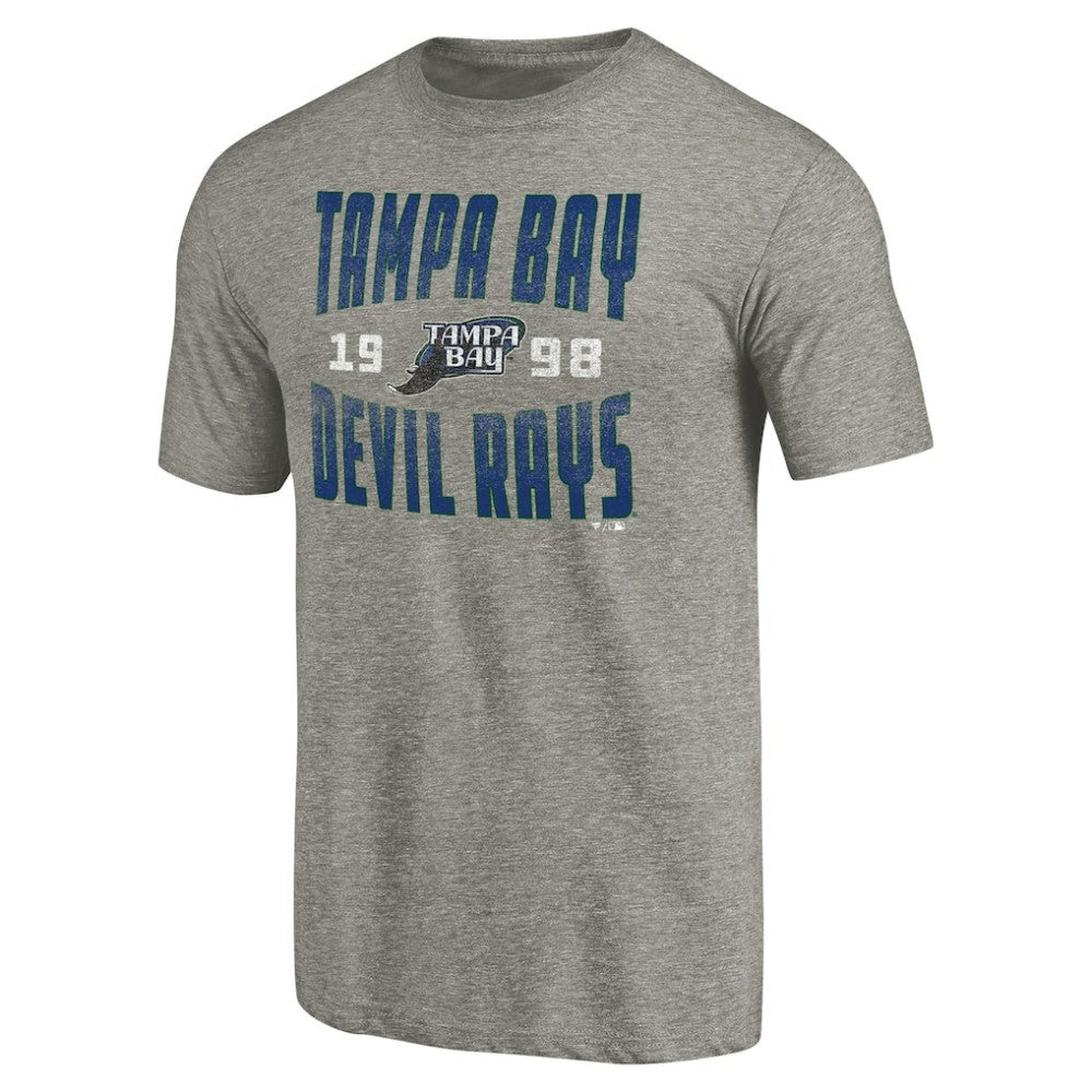 Tampa Bay Rays Cooperstown Collection Antique Stack Tri-Blend T-Shirt Sale