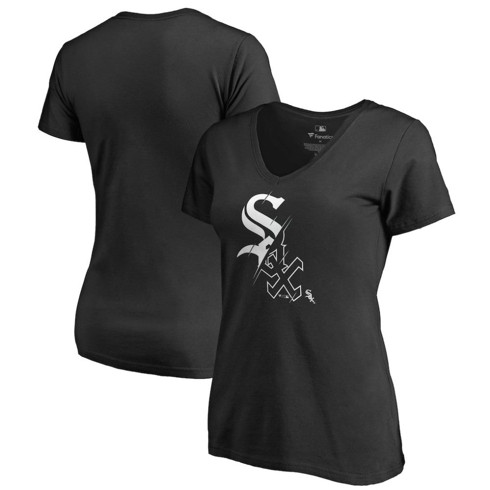 Chicago White Sox Women's X-Ray V-Neck T-Shirt Sale