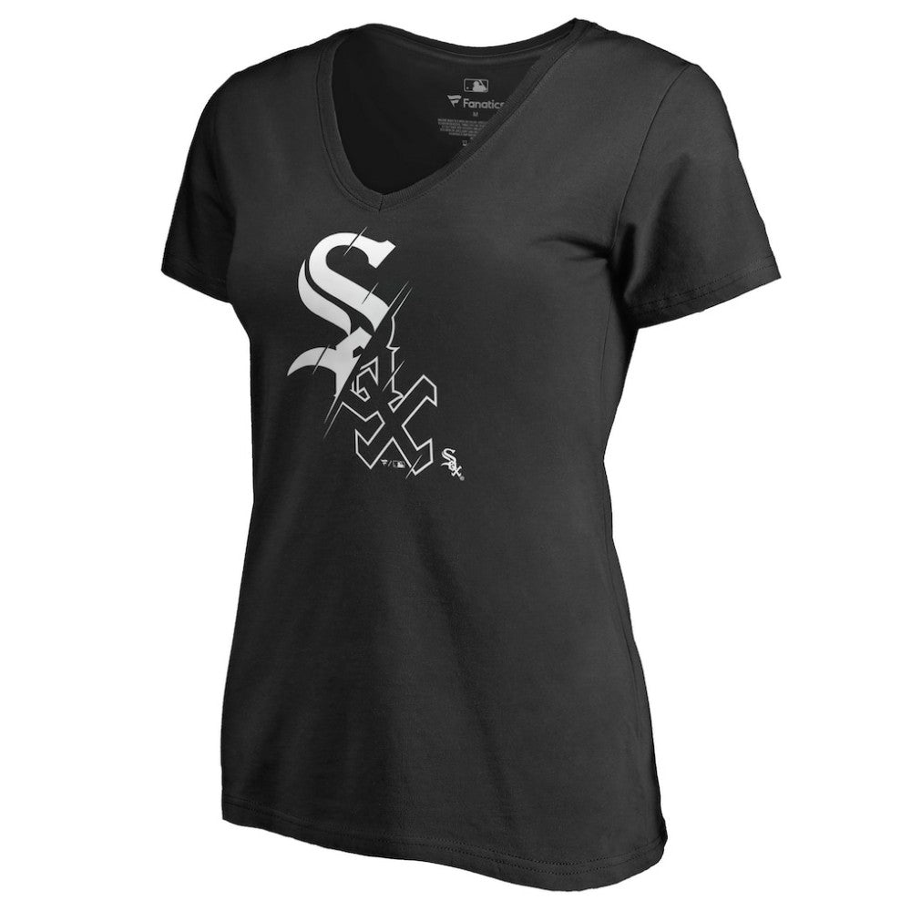 Chicago White Sox Women's X-Ray V-Neck T-Shirt Sale