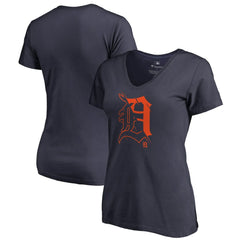 Detroit Tigers Women's X-Ray V-Neck T-Shirt Sale