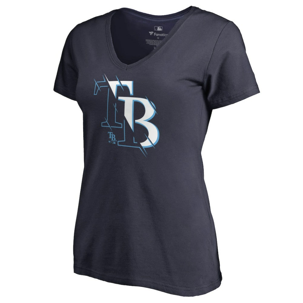 Tampa Bay Rays Women's X-Ray V-Neck T-Shirt Online