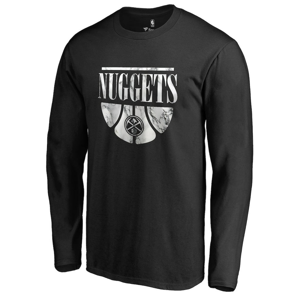 Denver Nuggets Buckets Long Sleeve T-Shirt Black