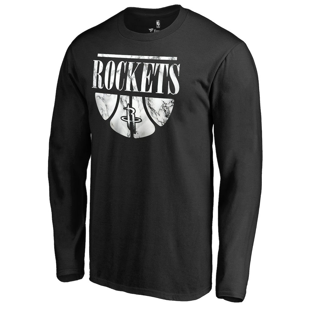 Houston Rockets Buckets Long Sleeve T-Shirt Black