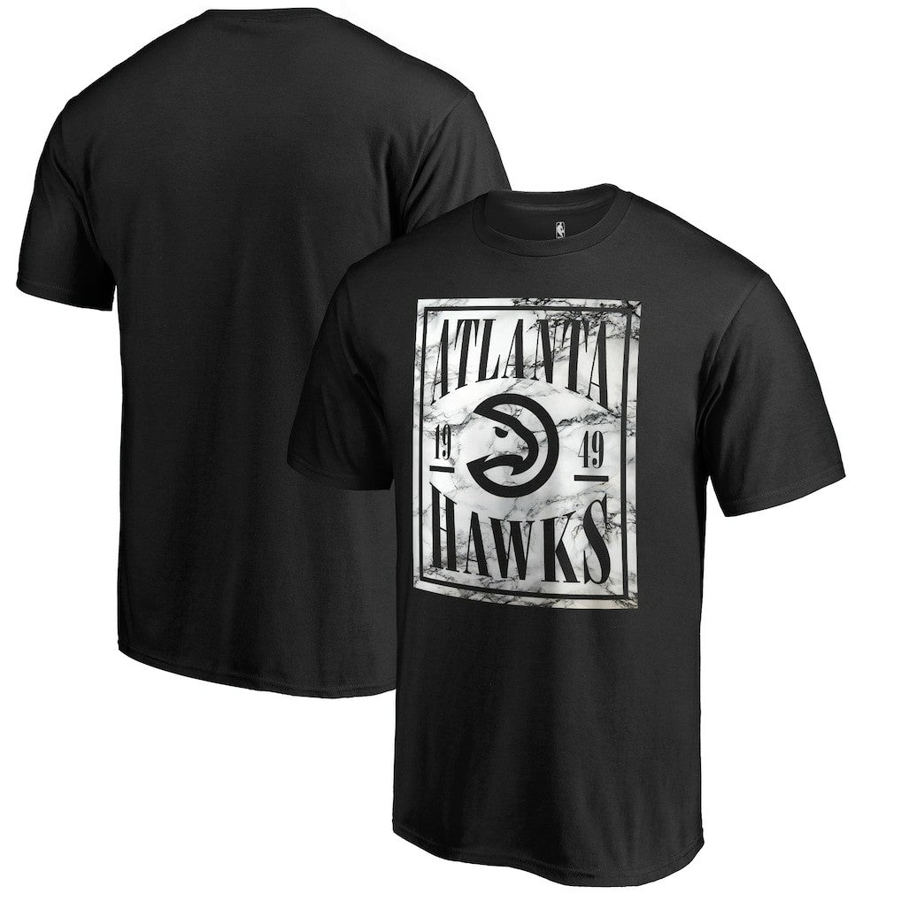 Atlanta Hawks Black Court Vision T-Shirt