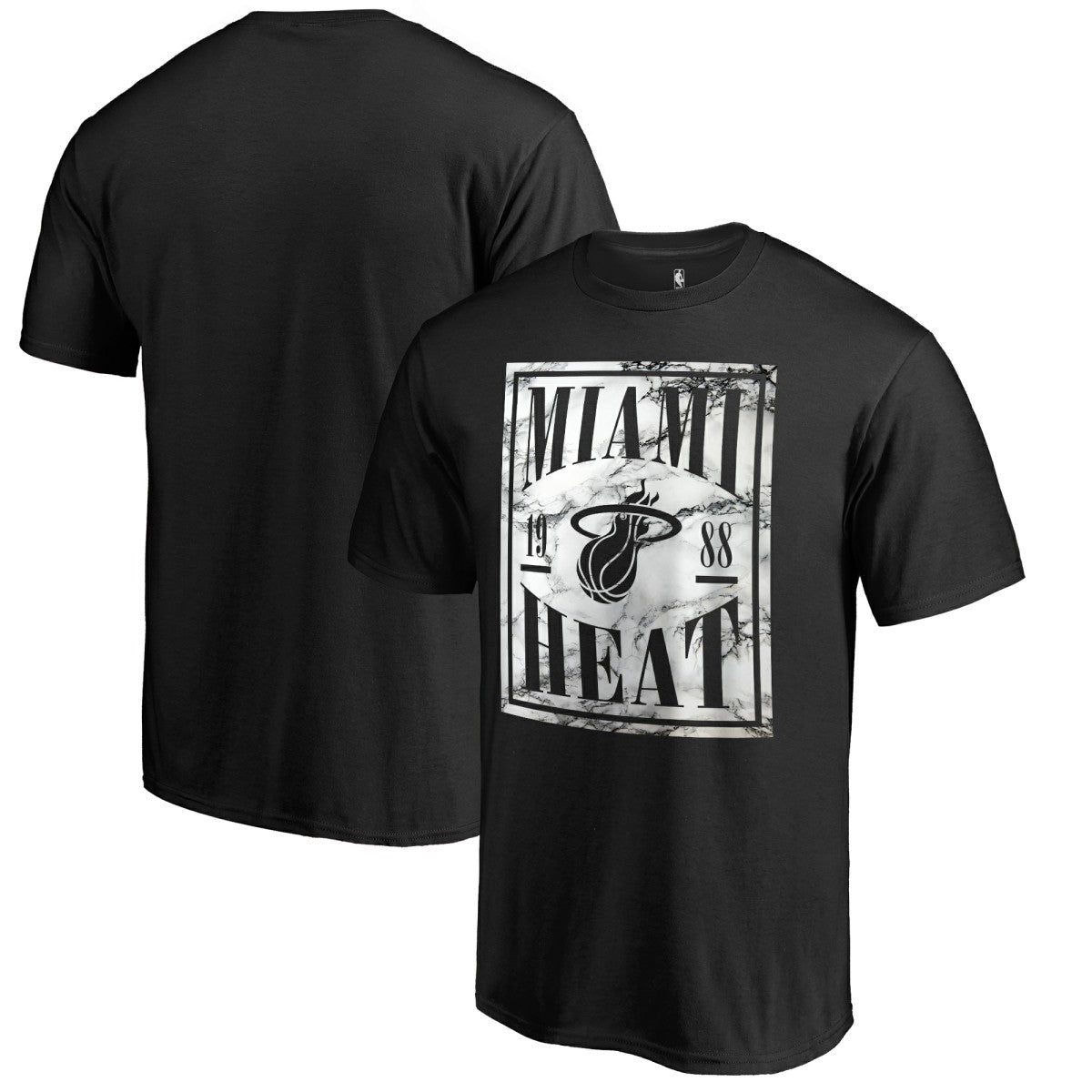 Miami Heat Black Court Vision T-Shirt