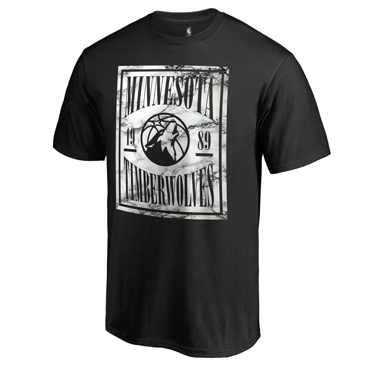 Minnesota Timberwolves Black Court Vision T-Shirt