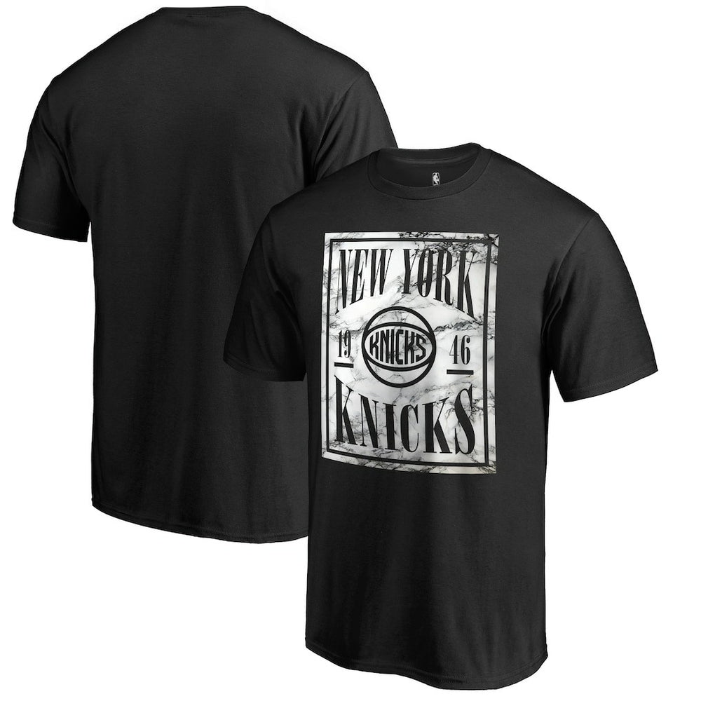 New York Knicks Black Court Vision T-Shirt