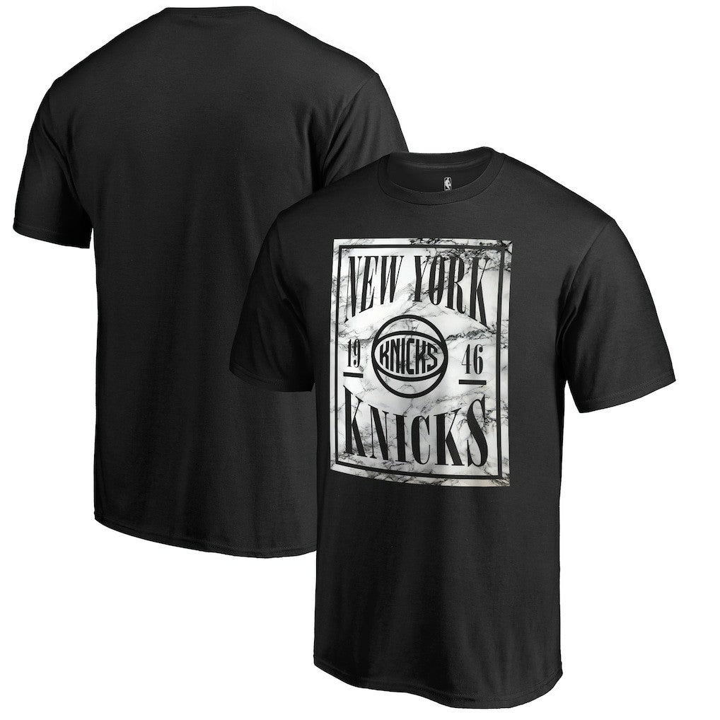 New York Knicks Black Court Vision T-Shirt