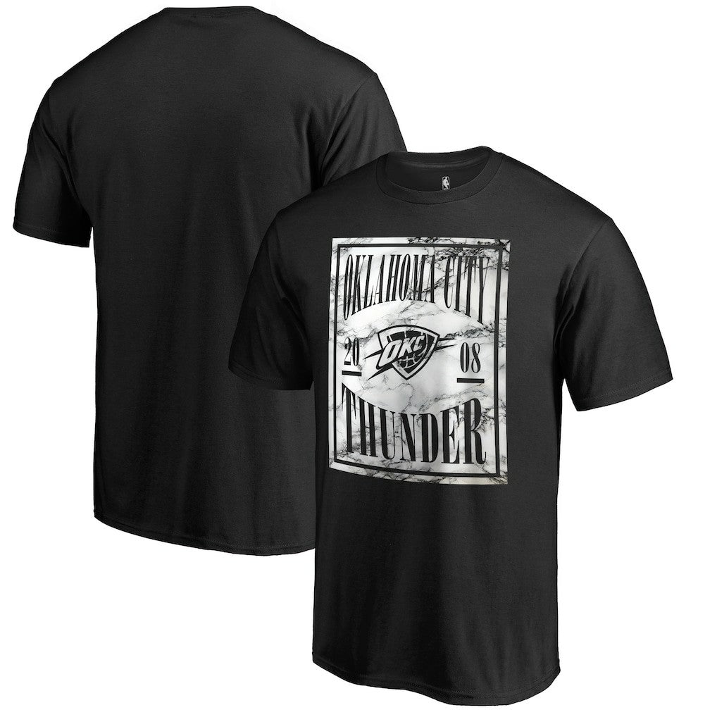 Oklahoma City Thunder Black Court Vision T-Shirt