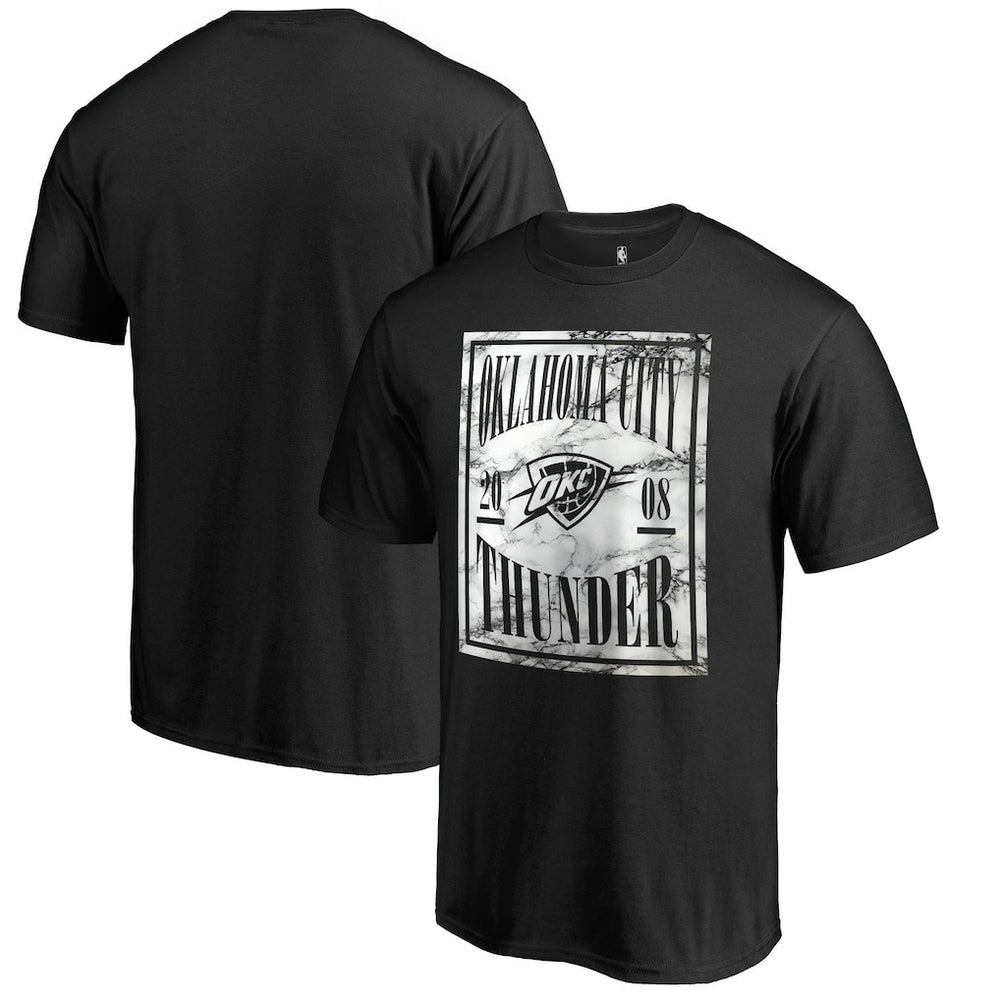 Oklahoma City Thunder Black Court Vision T-Shirt