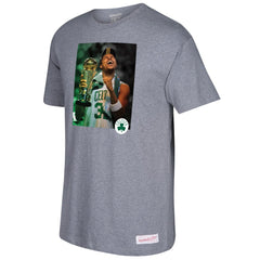 Mitchell & Ness Paul Pierce Boston Celtics Graphic T-Shirt Gray