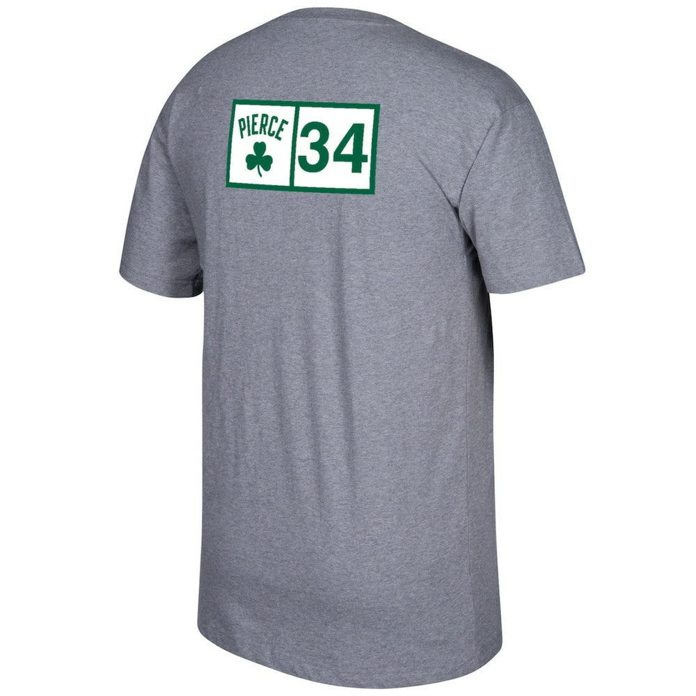 Mitchell & Ness Paul Pierce Boston Celtics Graphic T-Shirt Gray