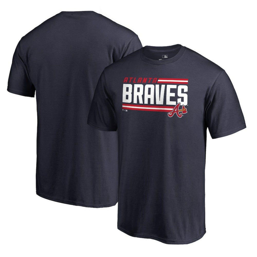 Atlanta Braves Onside Stripe T-Shirt Online