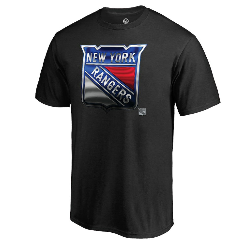 New York Rangers Personalized Midnight Mascot T-Shirt - Black | NHL online