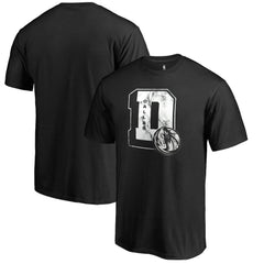 Dallas Mavericks Letterman T-Shirt Black