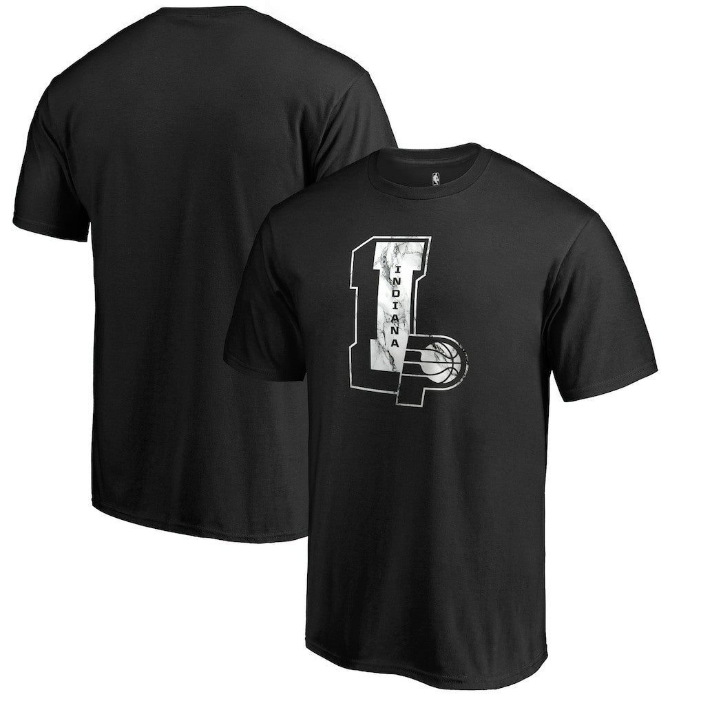 Indiana Pacers Letterman T-Shirt Black