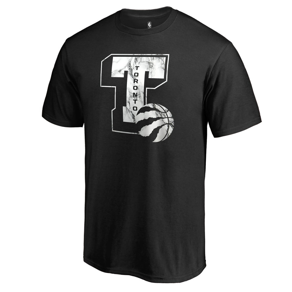 Toronto Raptors Letterman T-Shirt Black