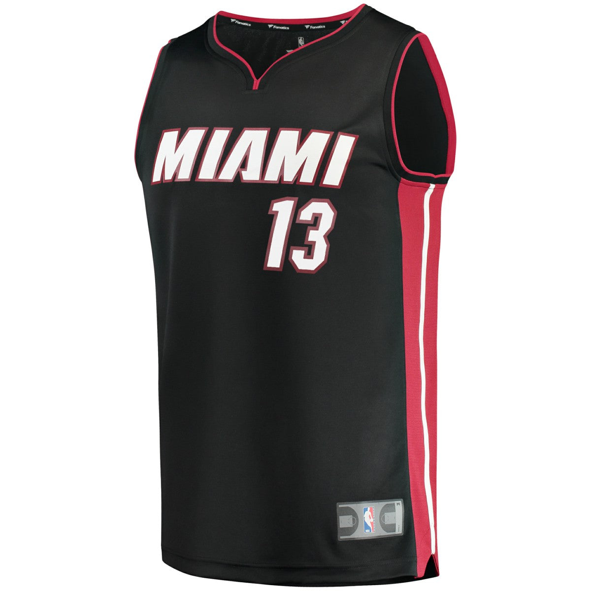 Fanatics Bam Adebayo Miami Heat Fast Break Replica Player Jersey Icon Edition Black