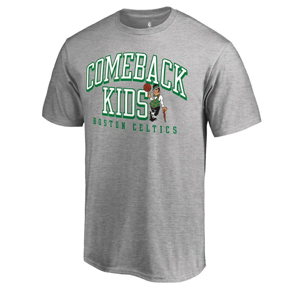 Boston Celtics Comeback Kids T-Shirt Heathered Gray
