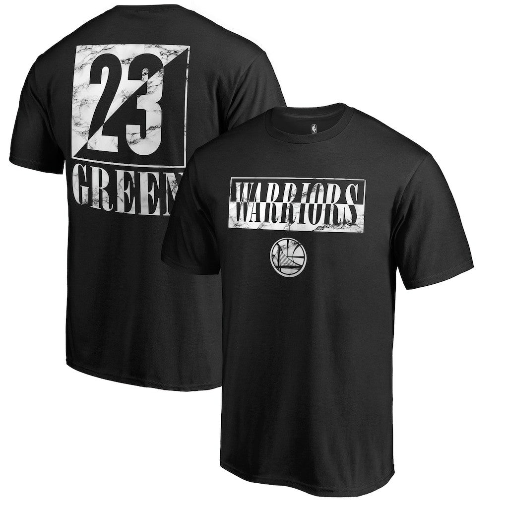 Draymond Green Golden State Warriors Yin & Yang Name and Number T-Shirt Black