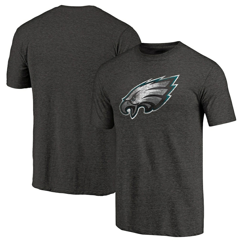 Philadelphia Eagles Team Secondary Tri-Blend T-Shirt - Heathered Black - NFL