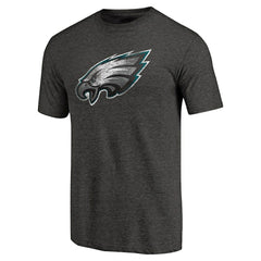 Philadelphia Eagles Team Secondary Tri-Blend T-Shirt - Heathered Black - NFL