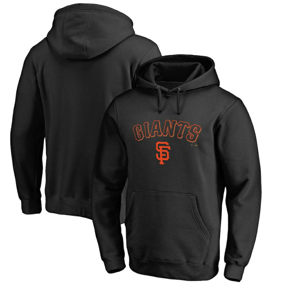 San Francisco Giants Team Lockup Fitted Pullover Hoodie Outlet