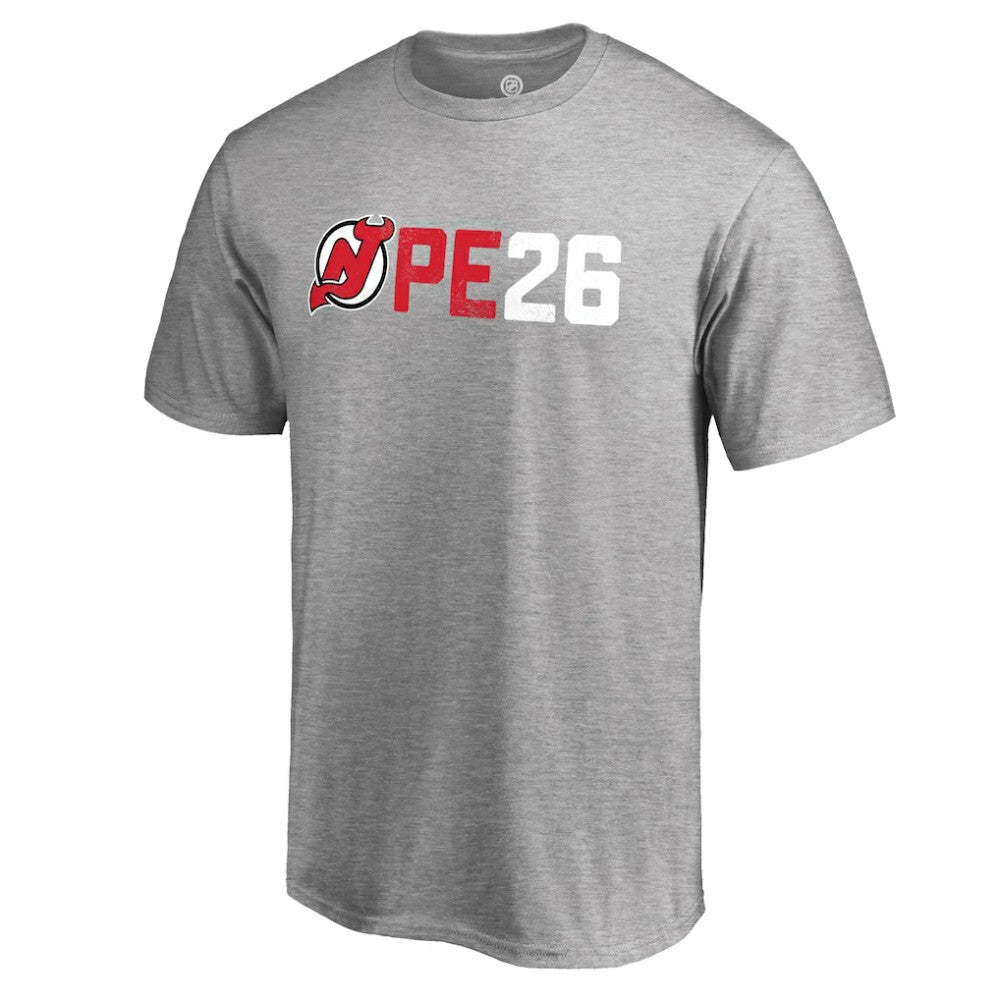 Patrik Elias New Jersey Devils PE26 T-Shirt - Heather Gray | NHL online